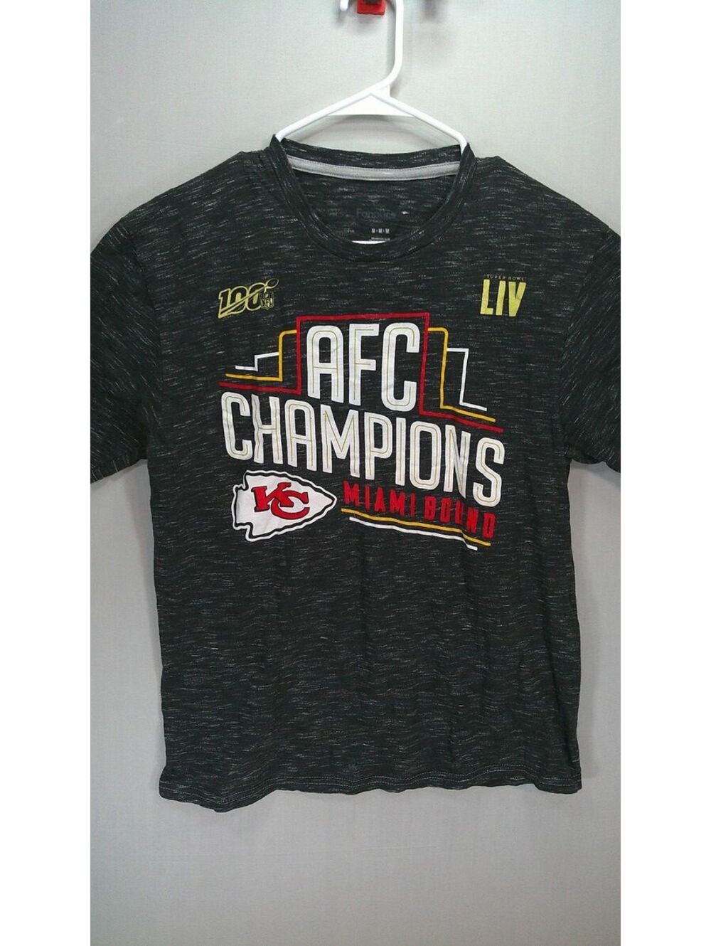 Fanatics NFL AFC Champions Miami Blend T-Shirt Medium